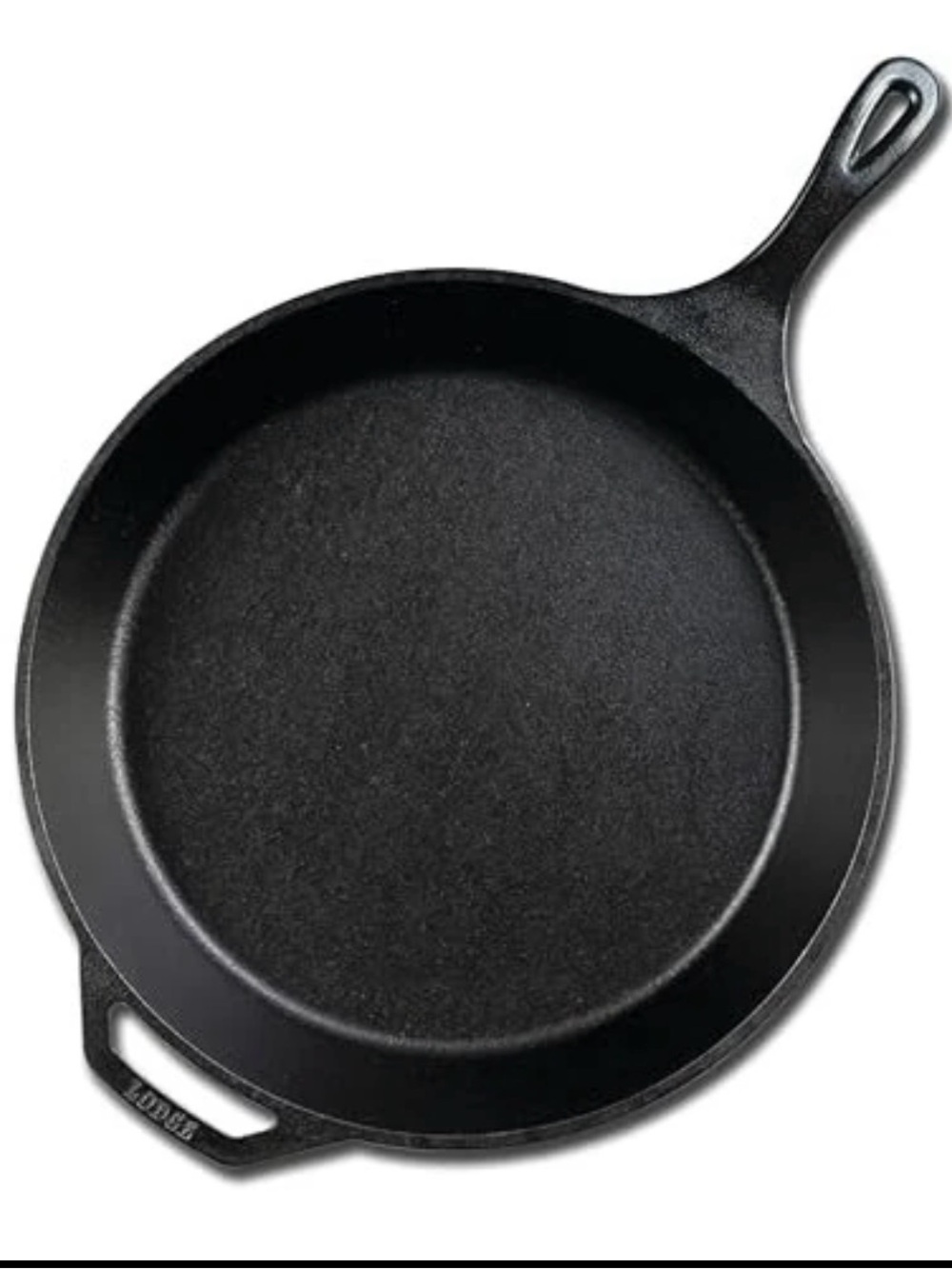 Lodge #14SK Skillet 15" Cast Iron Frying Pan USA Large Camp Fryer Vtg Heat Ring
